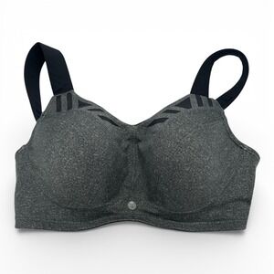 LIVI Active Lane Bryant 44C Black Underwire High Impact Sports Bra